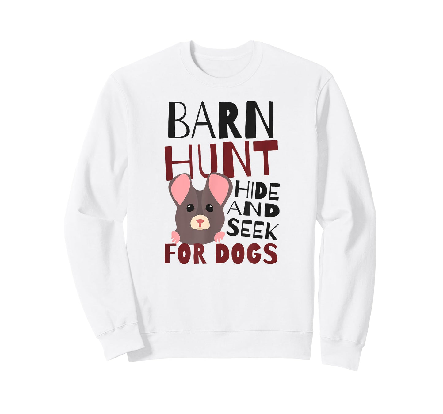 Barn Hunt Hide And Seek Design Barn Hunt T-Shirt