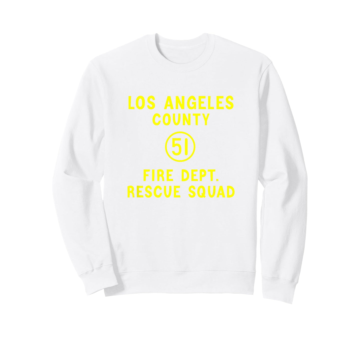 Truck Side 51 Emergency Squad Logo Essential Emergency 51 T-Shirt