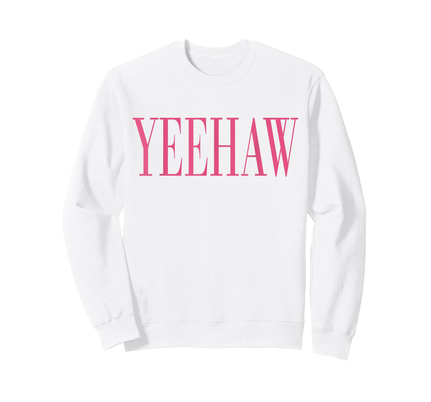 Vintage Pink Yeehaw Preppy Cowgirl Country T-Shirt