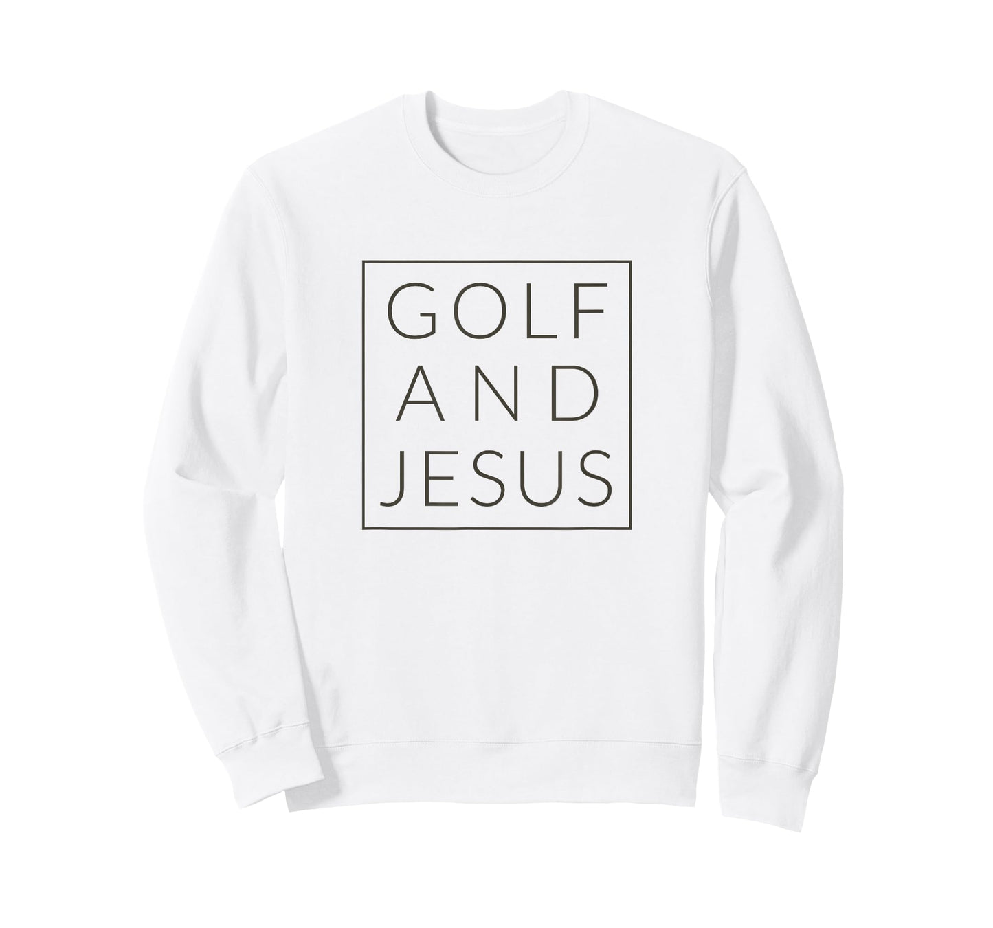 Golf and Jesus, Christian Golfer Fun Golfing Sport Tshirt T-Shirt
