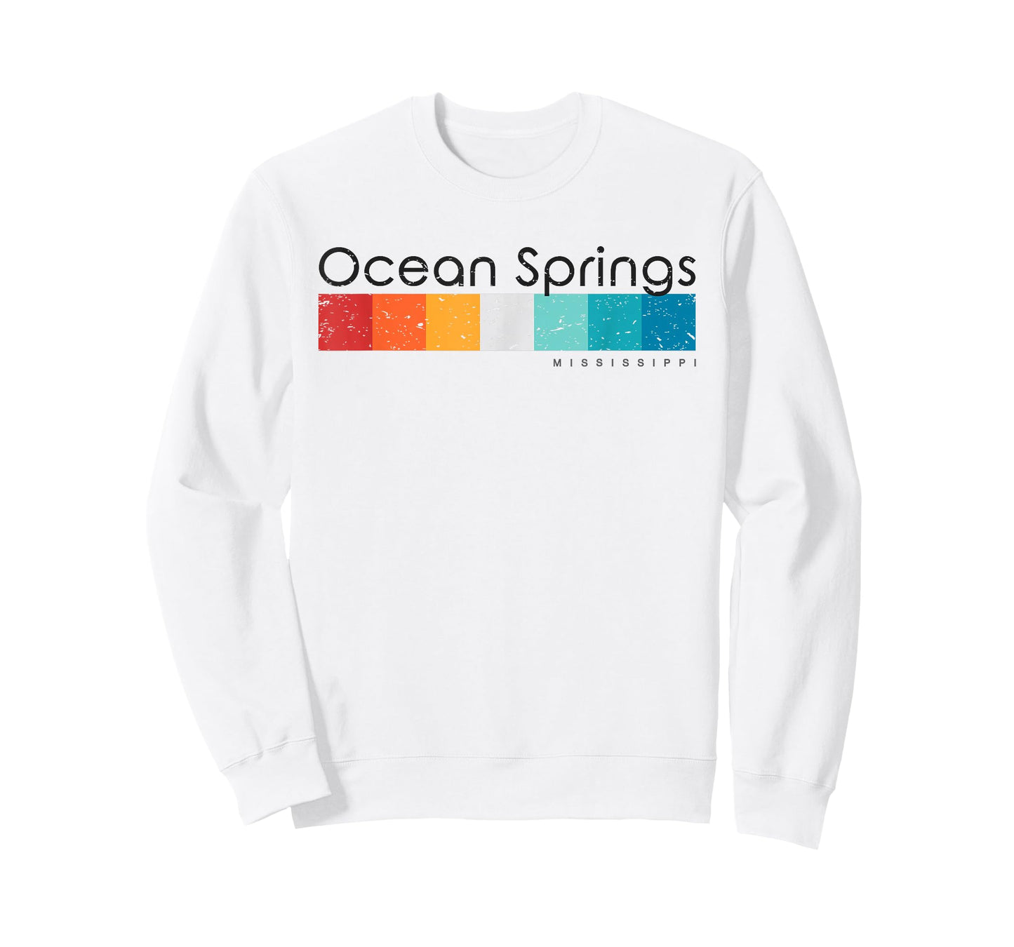 Vintage Ocean Springs Mississippi MS Retro Design T-Shirt
