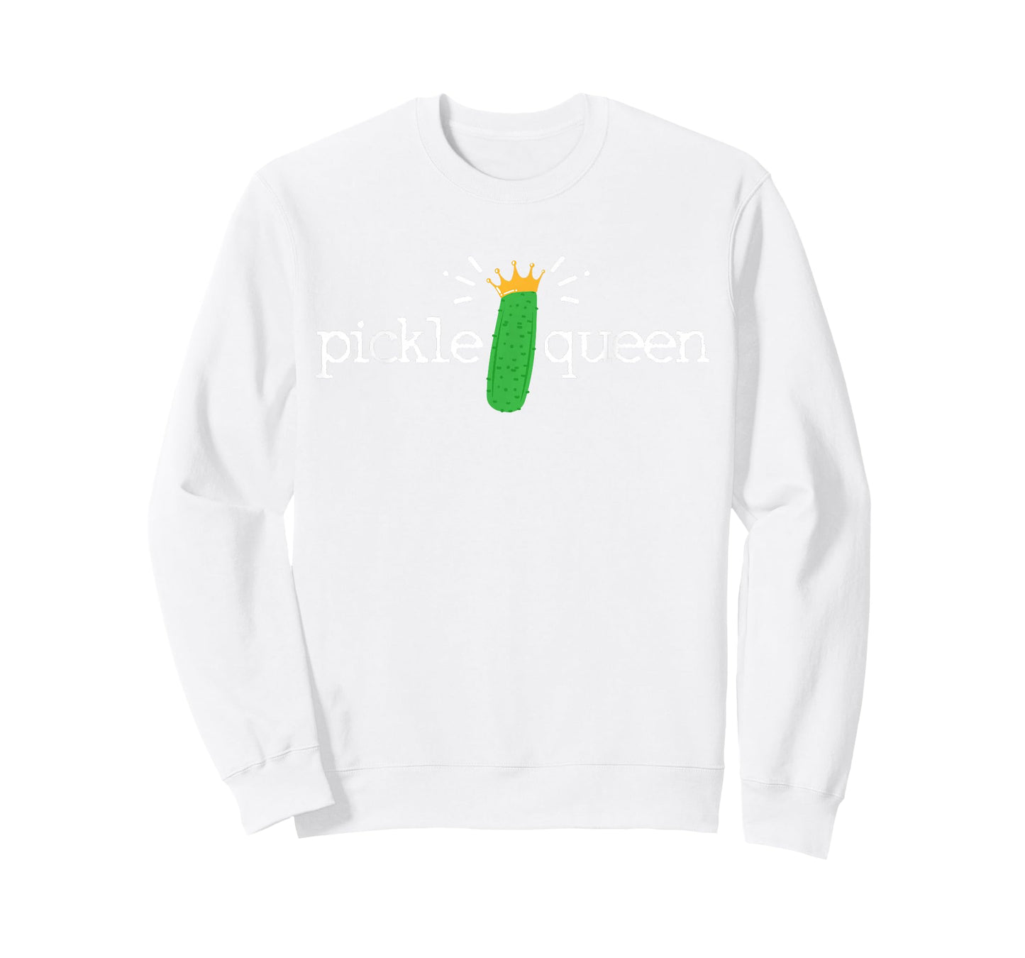 Pickle Queen T-Shirt Cucumber Vegetable Tee Vegan Gift Shirt T-Shirt