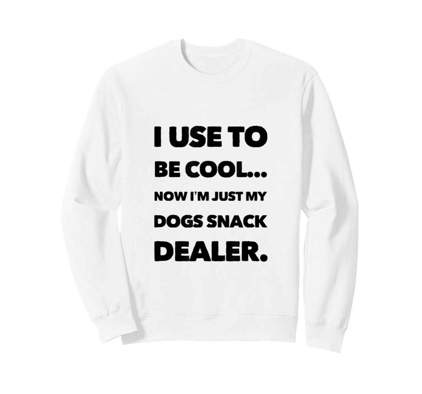 FUN DOG I USE TO BE COOL, NOW I'M JUST MY DOGS SNACK DEALER. Men Women T-Shirt