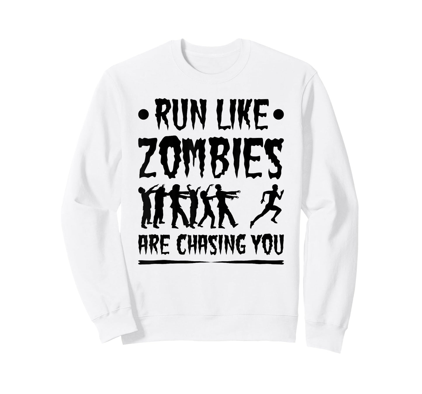 Run Like Zombies Chasing You, Funny Halloween Runner Running T-Shirt