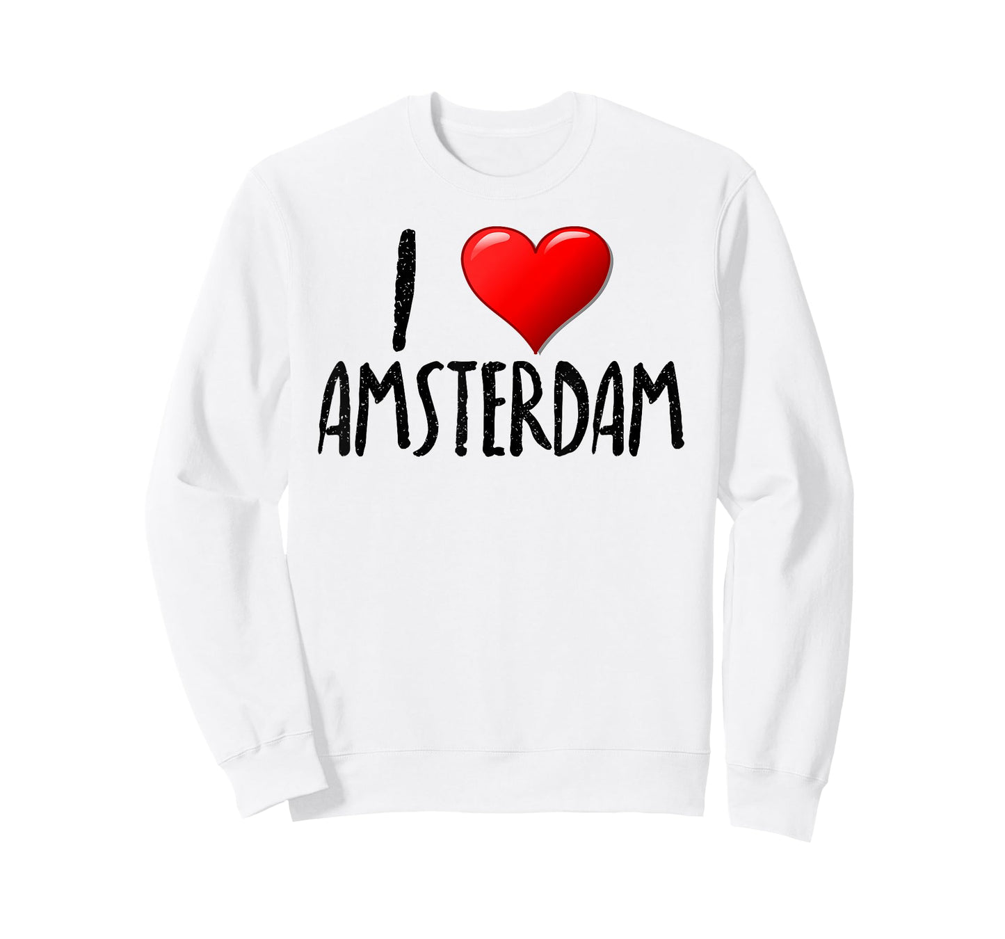 I Love Amsterdam - T-Shirt - Traveler - Souvenir T-Shirt
