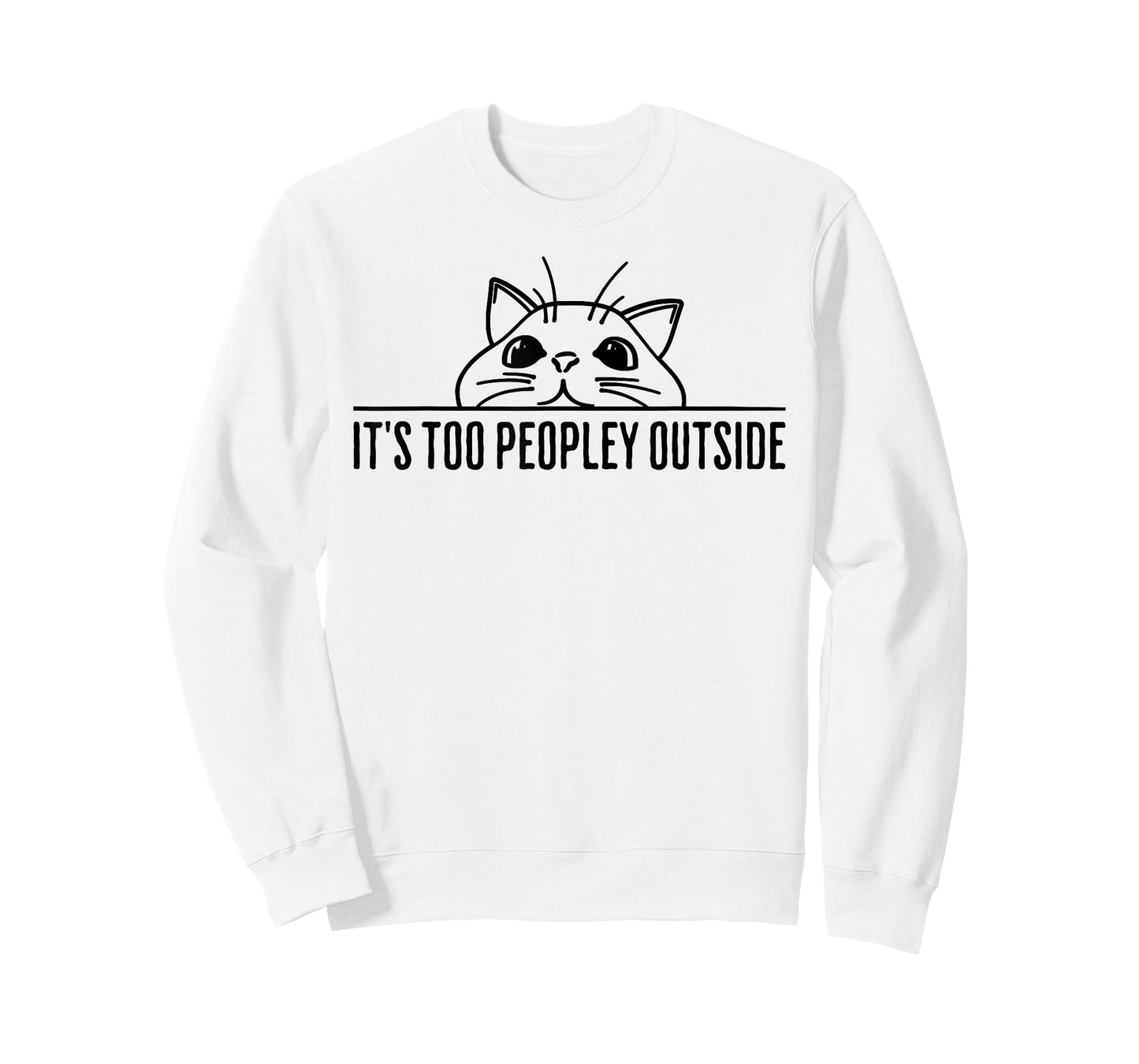 Introvert Cat Lover Cute Funny T-Shirt