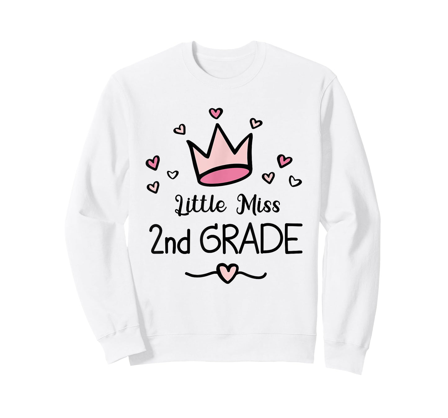 Little Miss Second Grade 1st Day of 2nd Grade Outfit 2025 T-Shirt