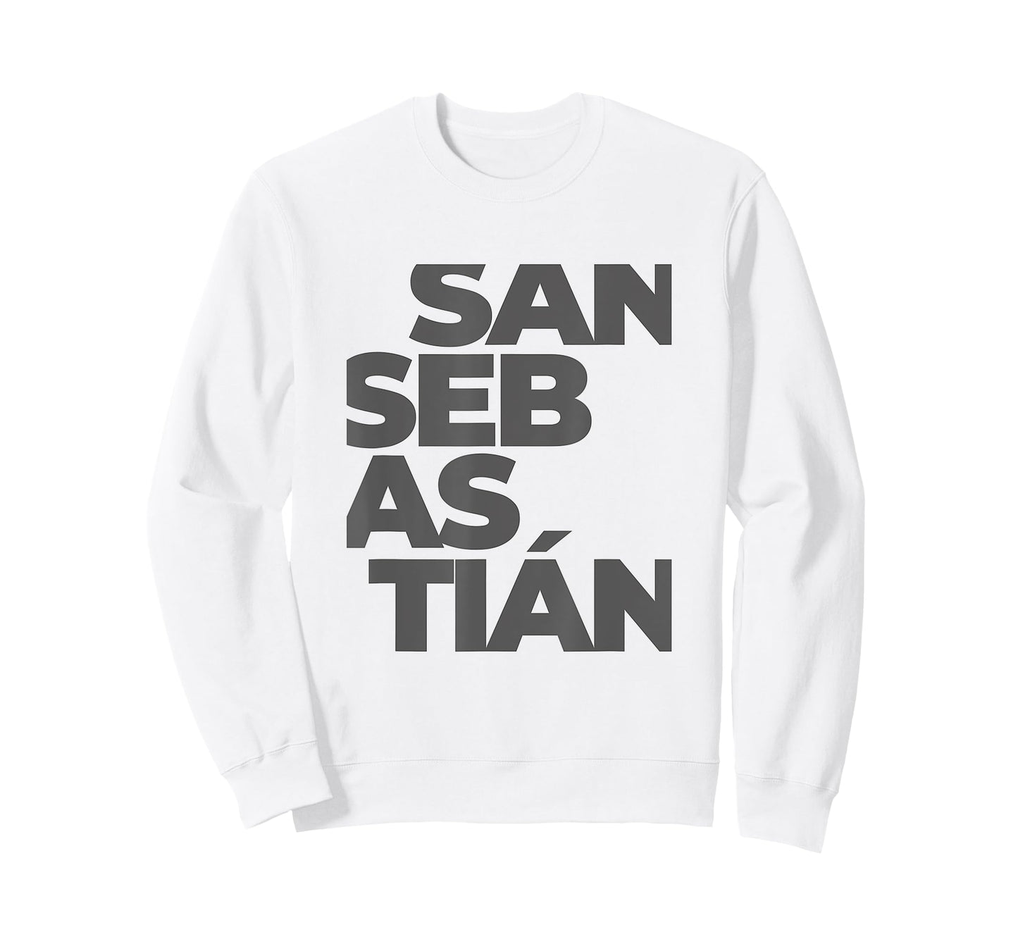 San Sebastián Large Text T-Shirt