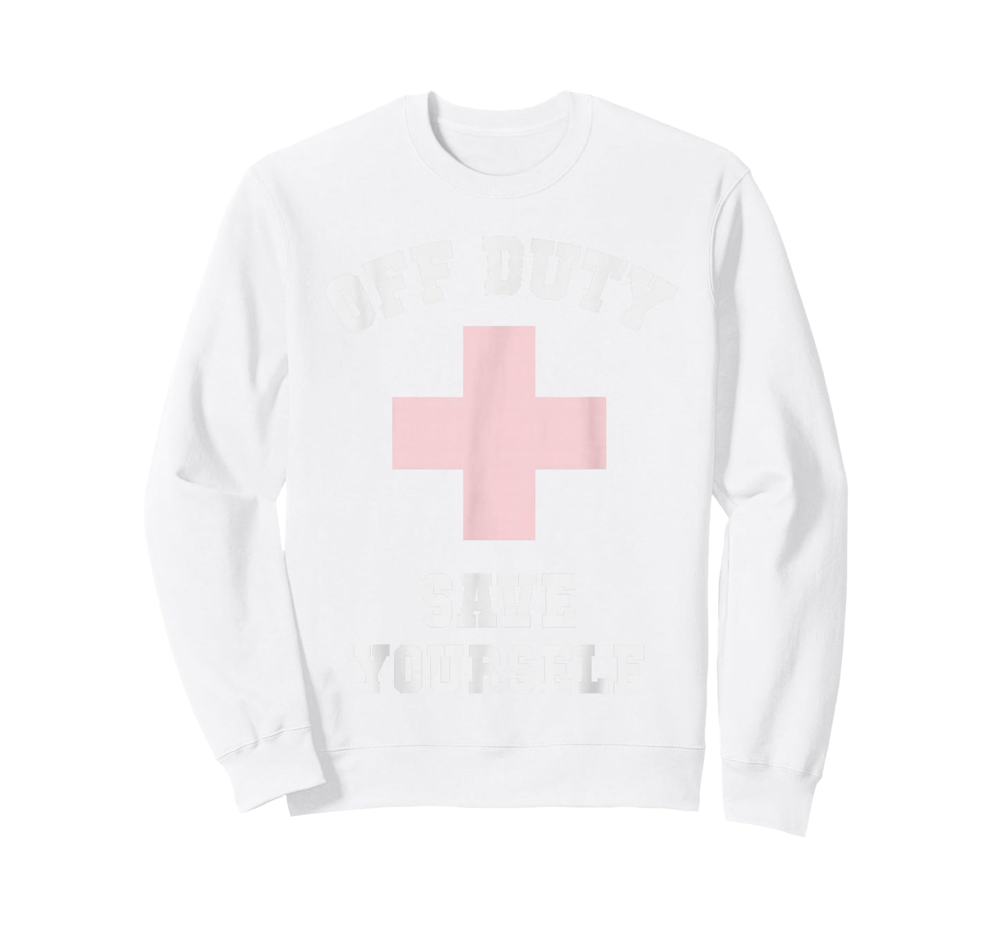 Sarcastic OFF DUTY SAVE YOURSELF Girls Lifeguards Swim Camp T-Shirt