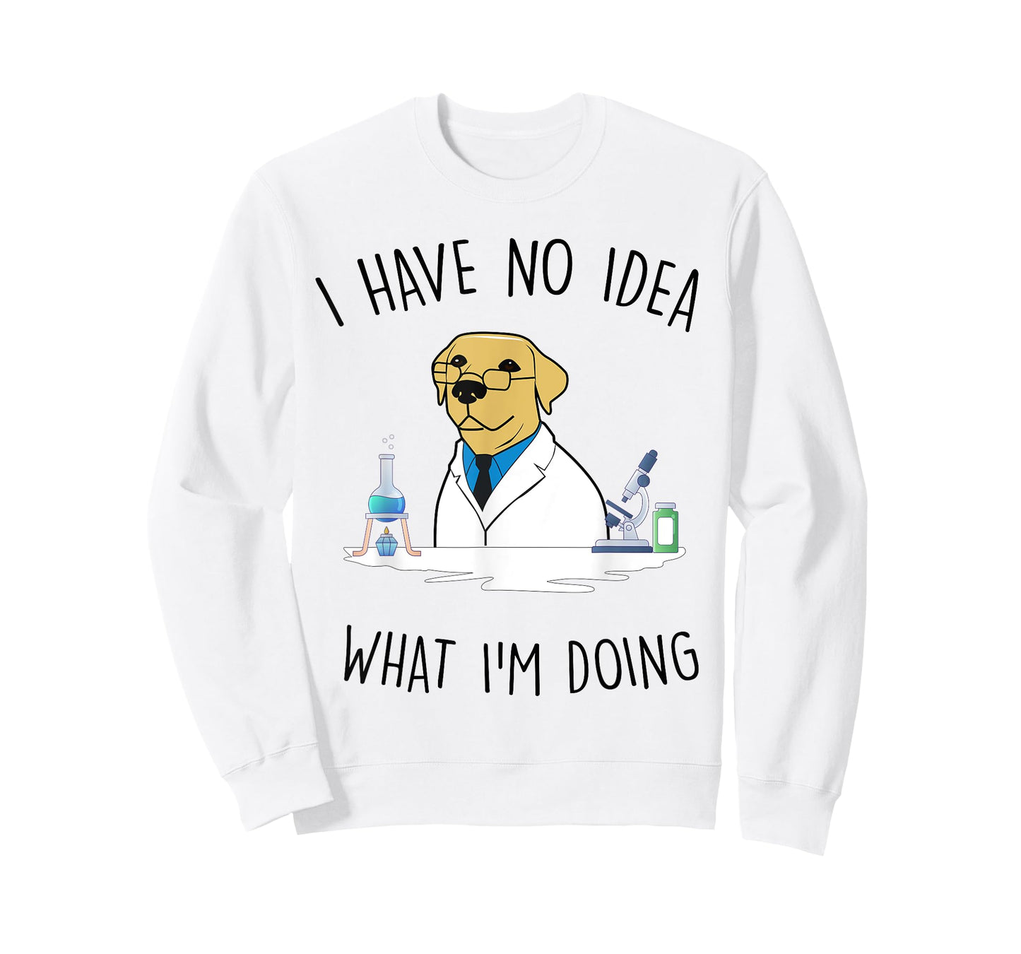Laboratory Retriever Golden Chemistry Laboratory T-Shirt