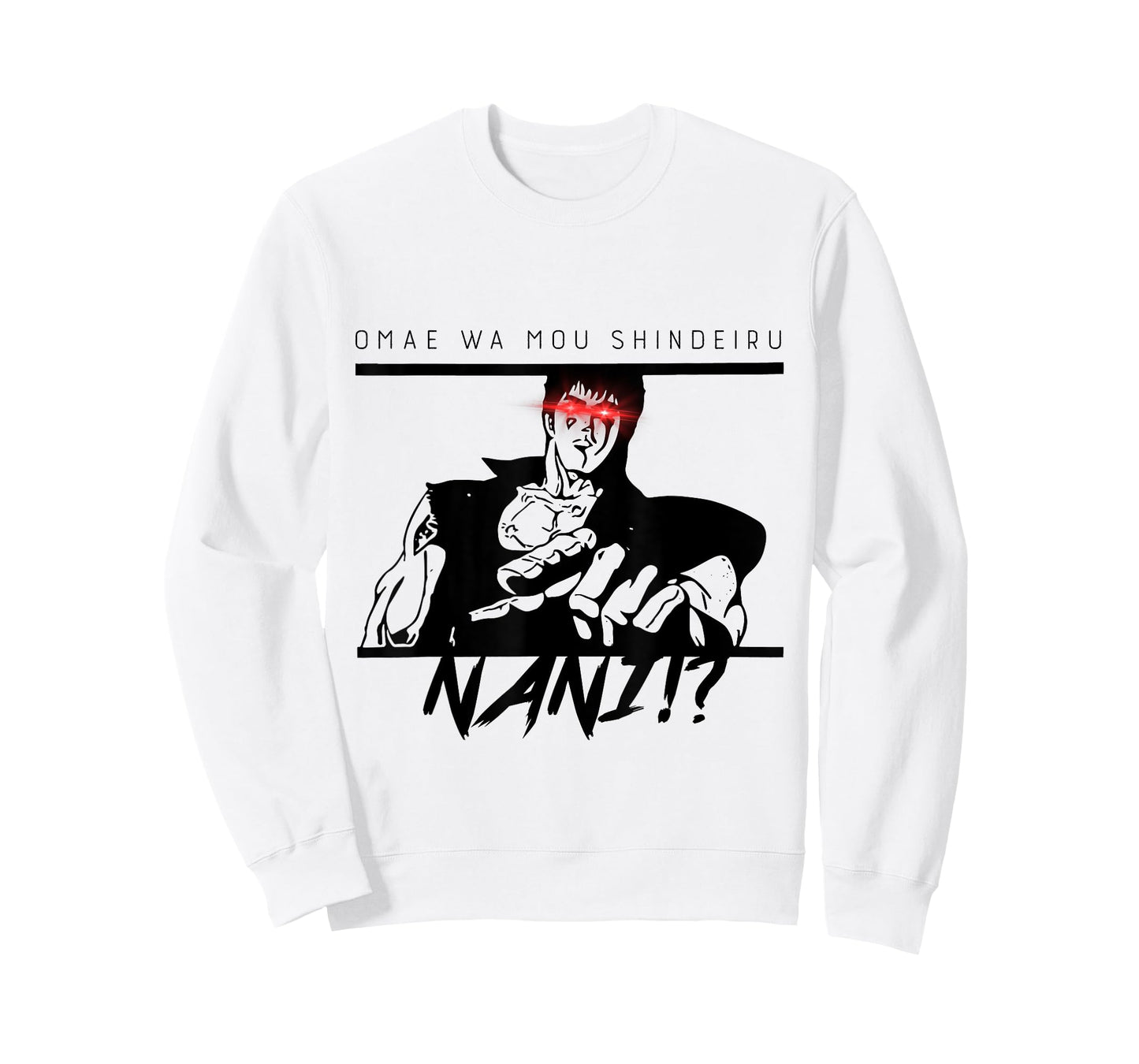 Omae Wa Mou Shindeiru Shirt - Nani Japanese Tee T-Shirt