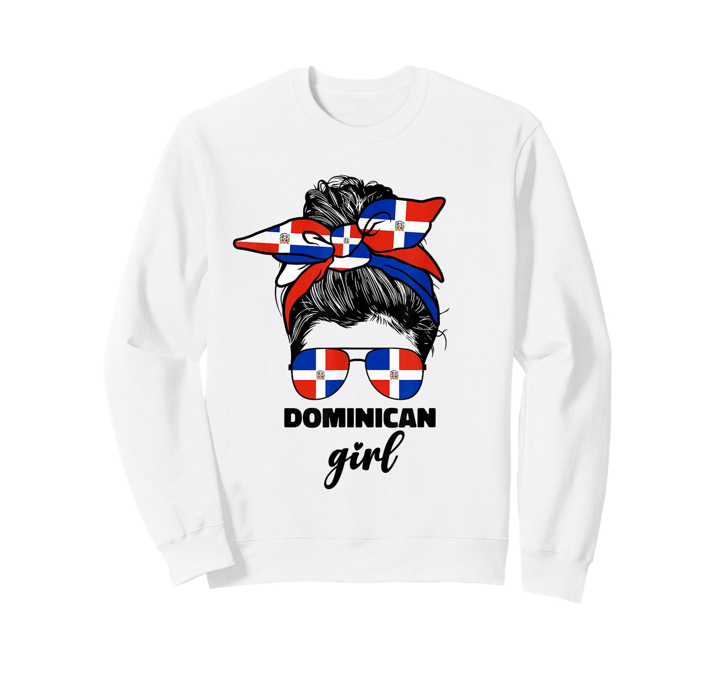 Dominican Girl For Women Republic República Dominicana Flag T-Shirt