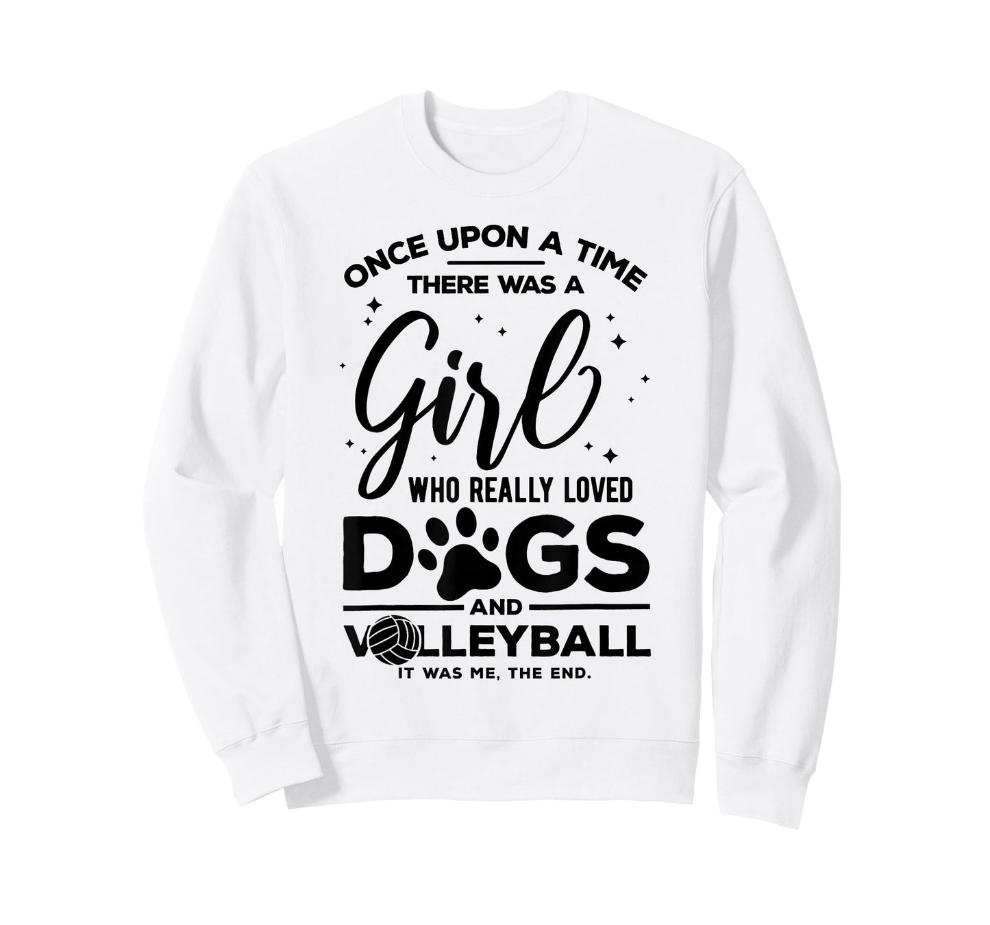Funny Volleyball Joke for Teen Girls Who loves dogs T-Shirt