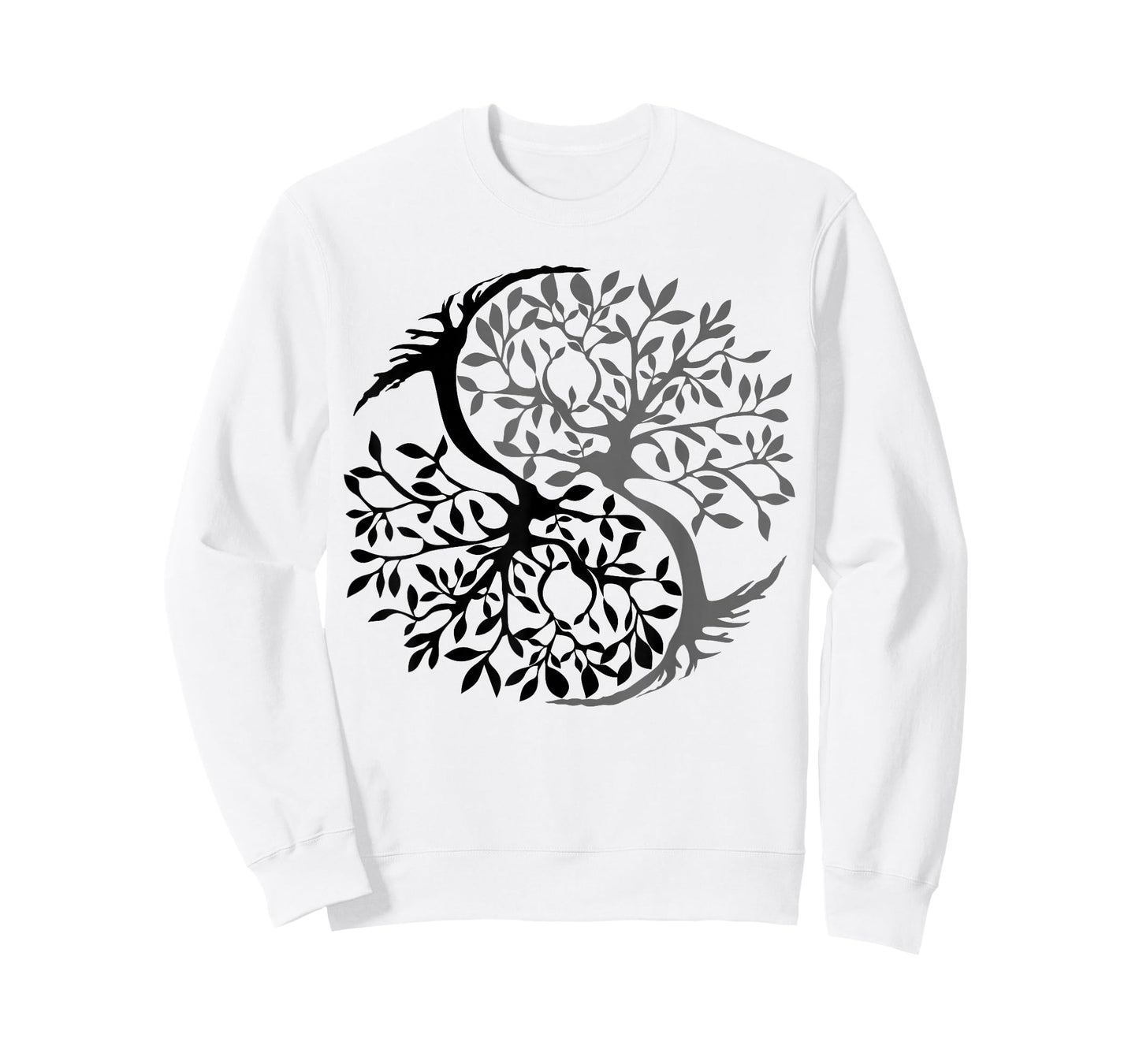Tree Of Life Yin Yang Symbol Funny Bonsai Zen Gift Men Women T-Shirt