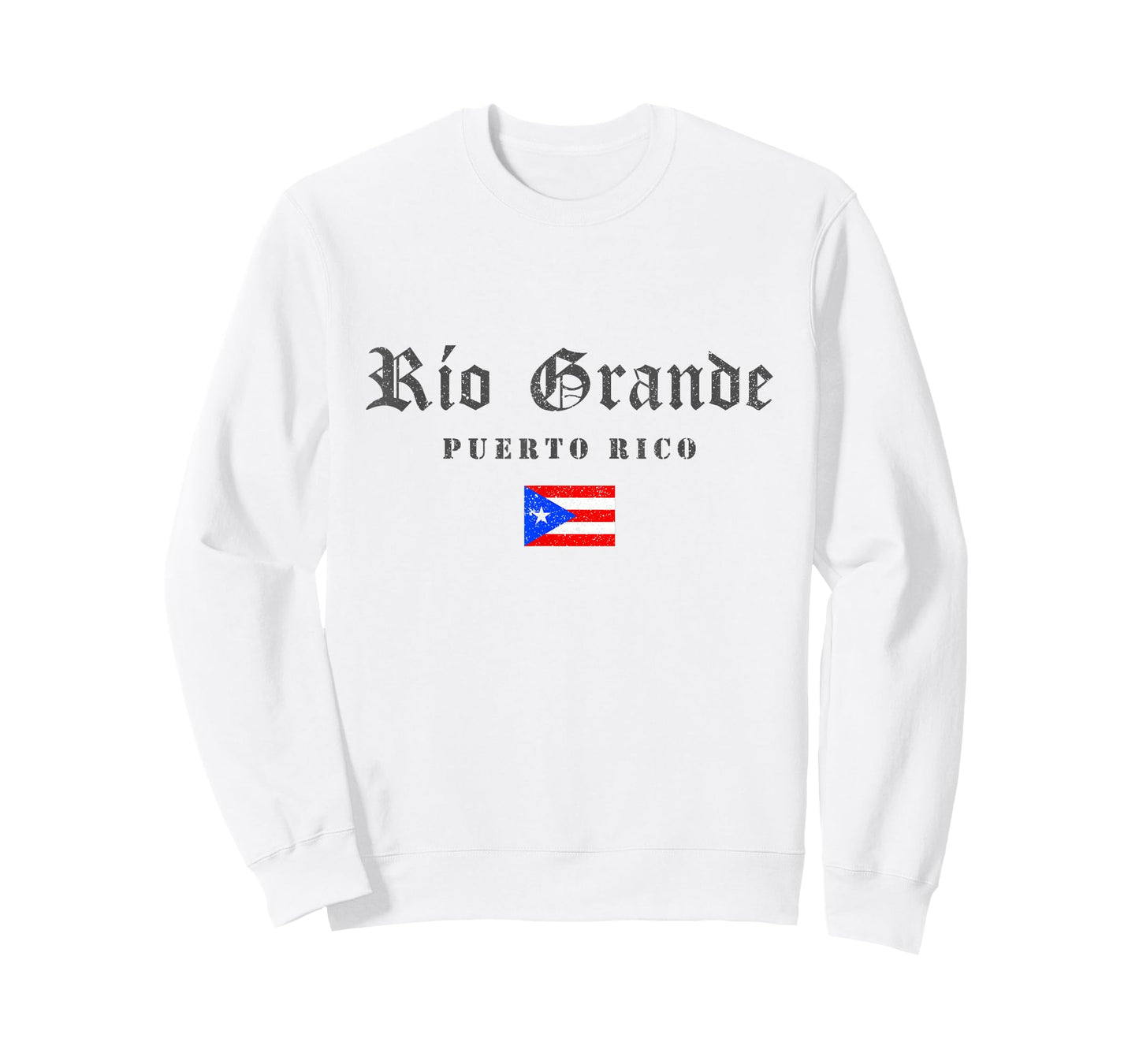 Vintage Río Grande Puerto Rico Flag Pride Home Root Travel T-Shirt