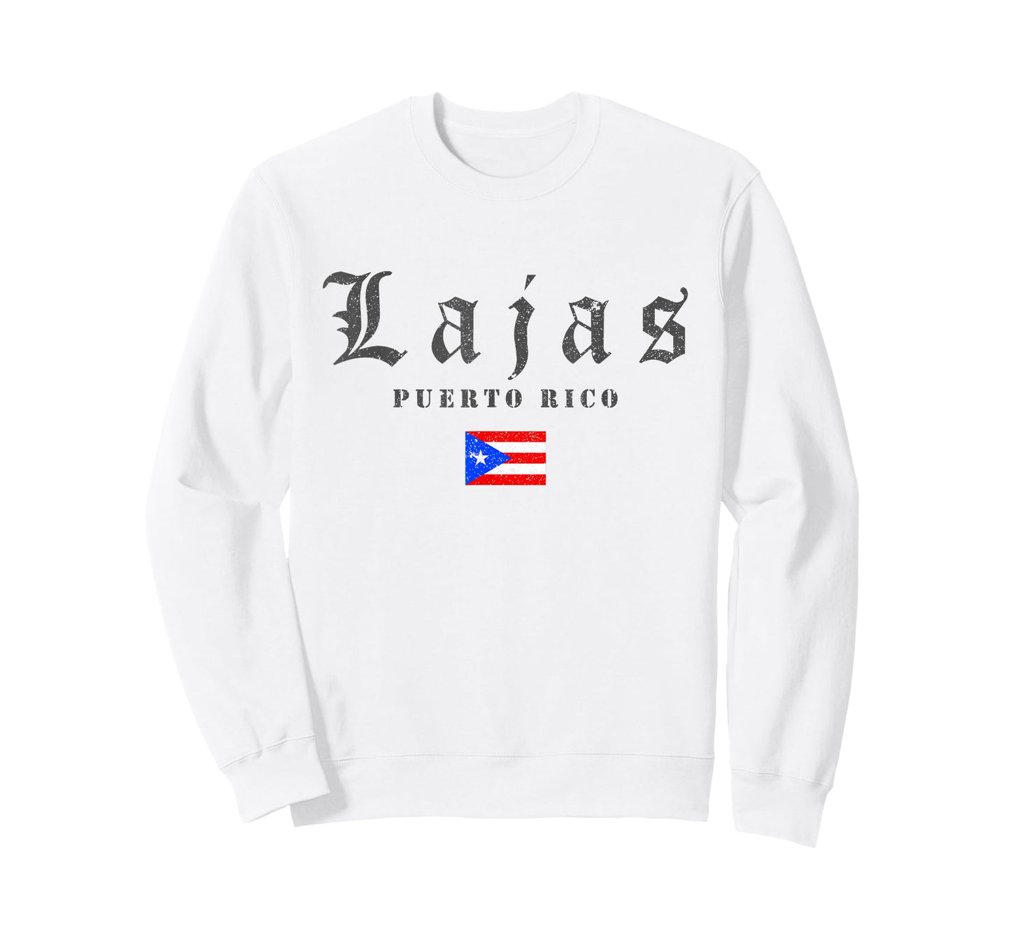 Vintage Lajas Puerto Rico Flag Pride Home Root Travel T-Shirt