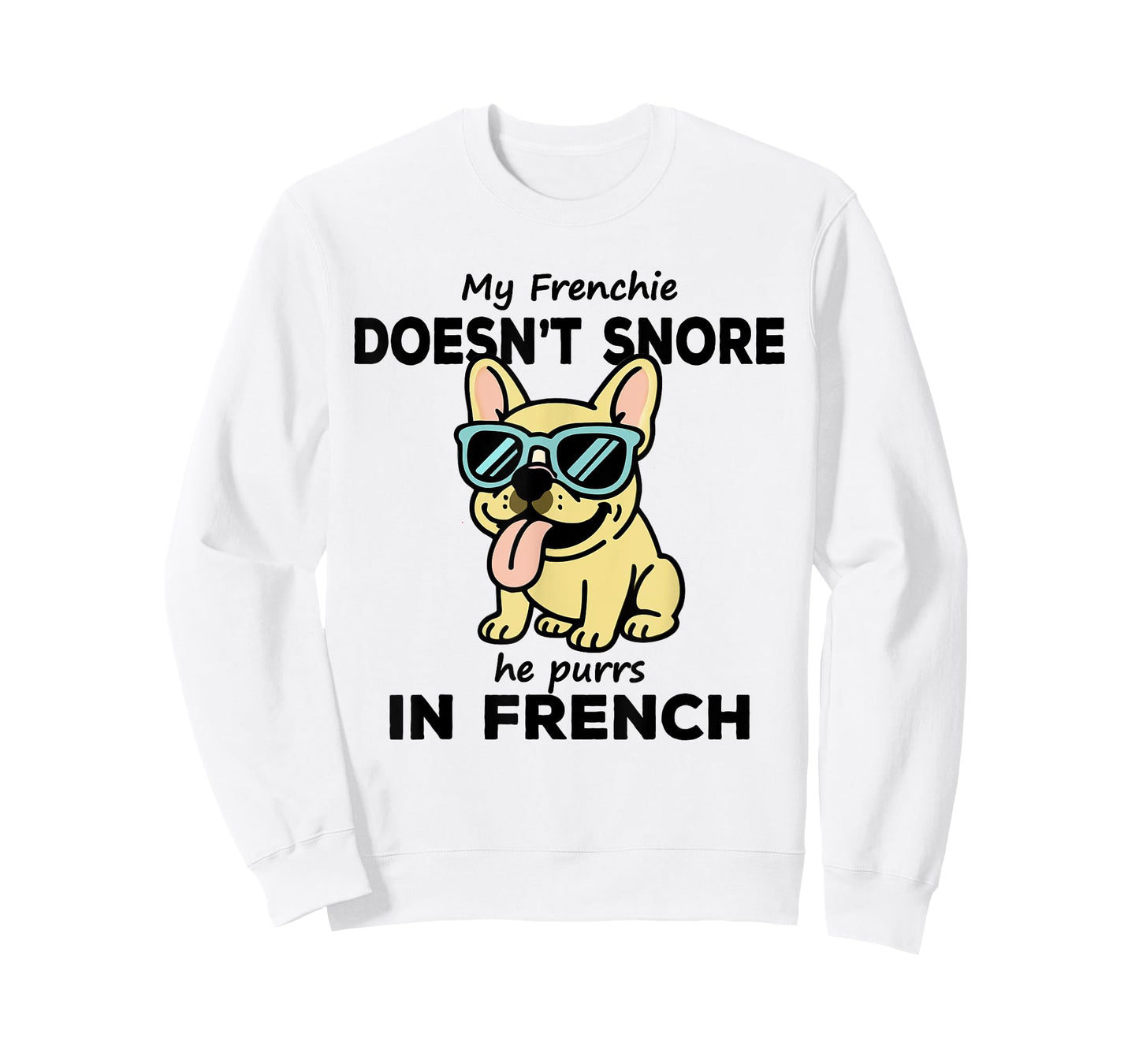 Purring Frenchie Funny French Bulldog Owner Joke T-Shirt