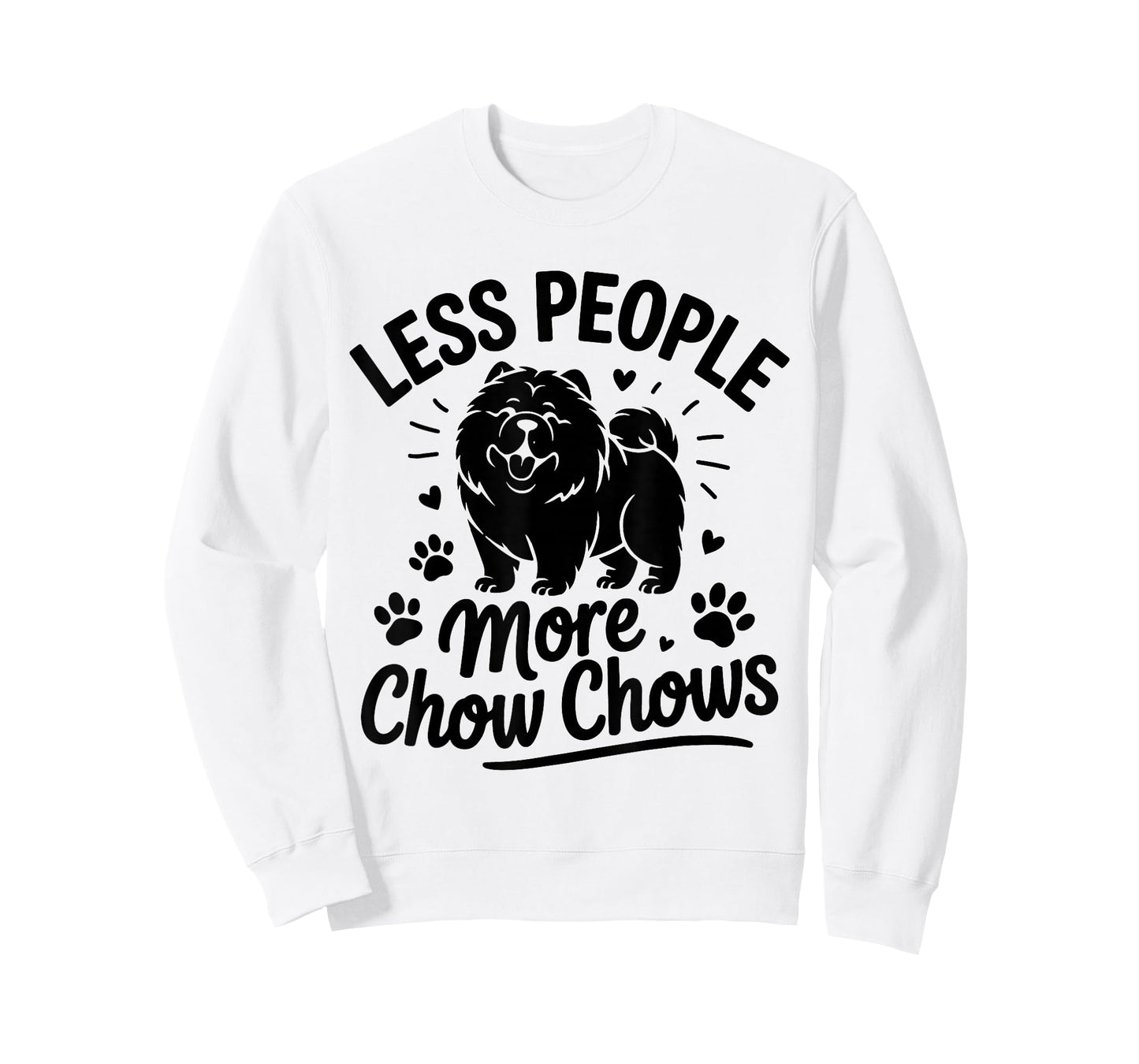 Less People More Chow Chows Dog Lover T-Shirt