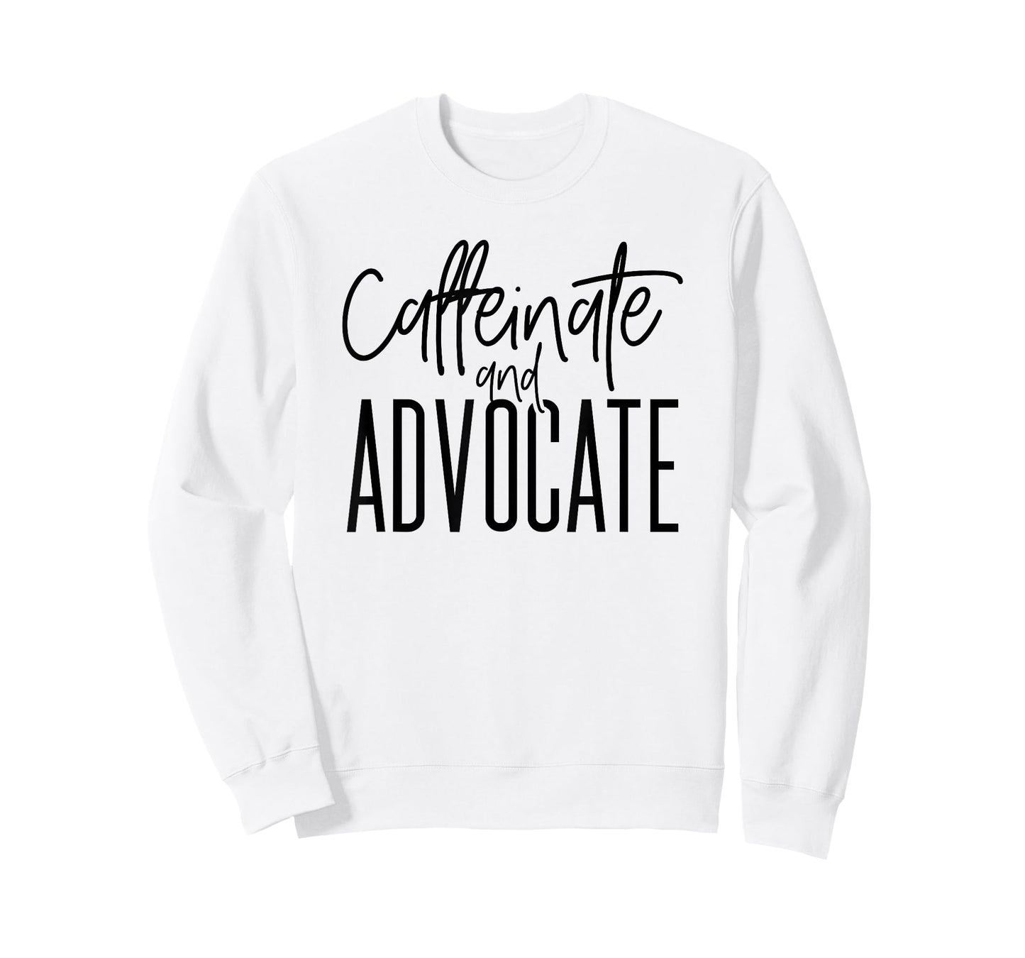 Funny Caffeinate and Advocate - Best Gift idea for SPED T-Shirt