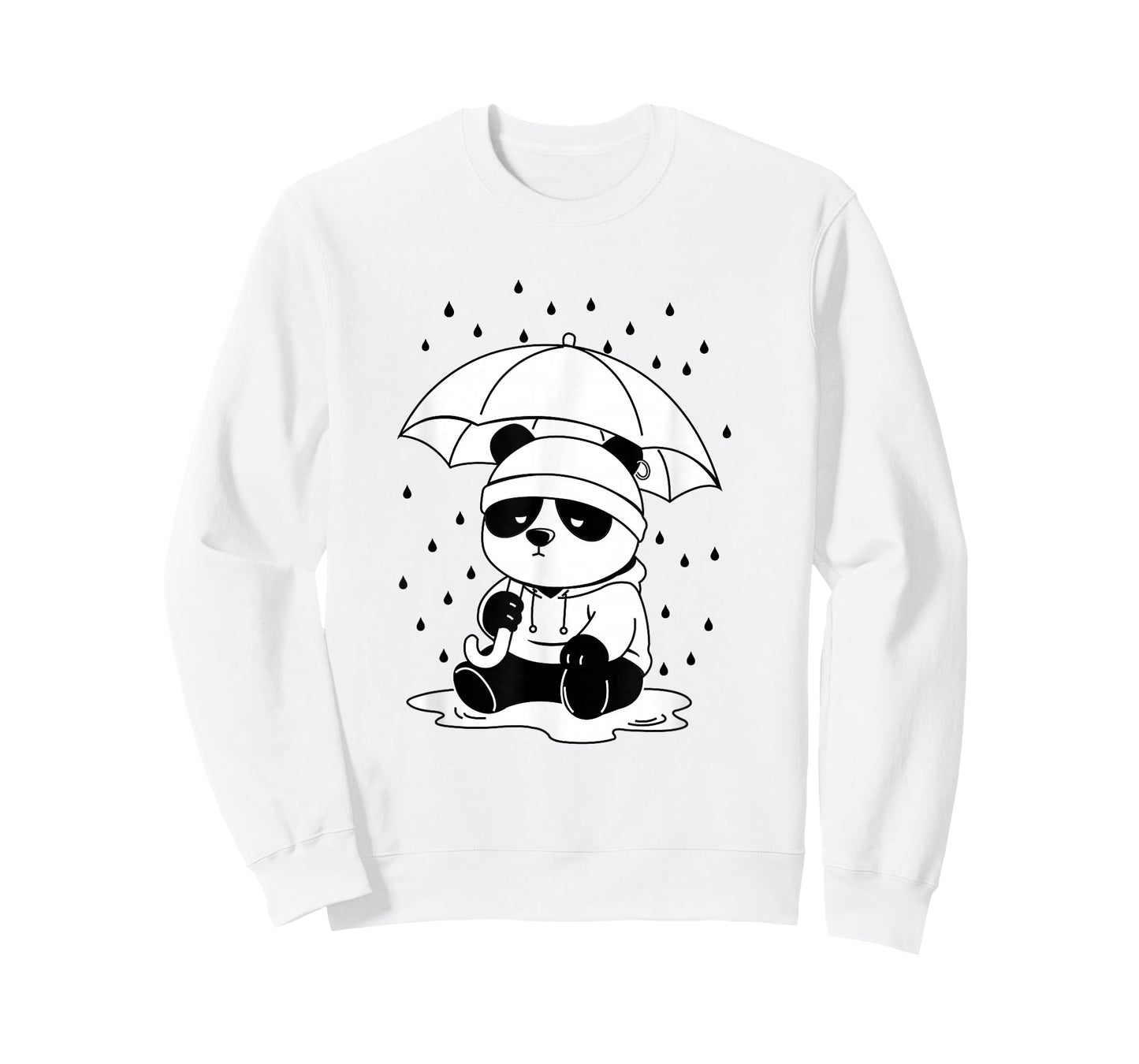 Raining Day with Panda T-Shirt