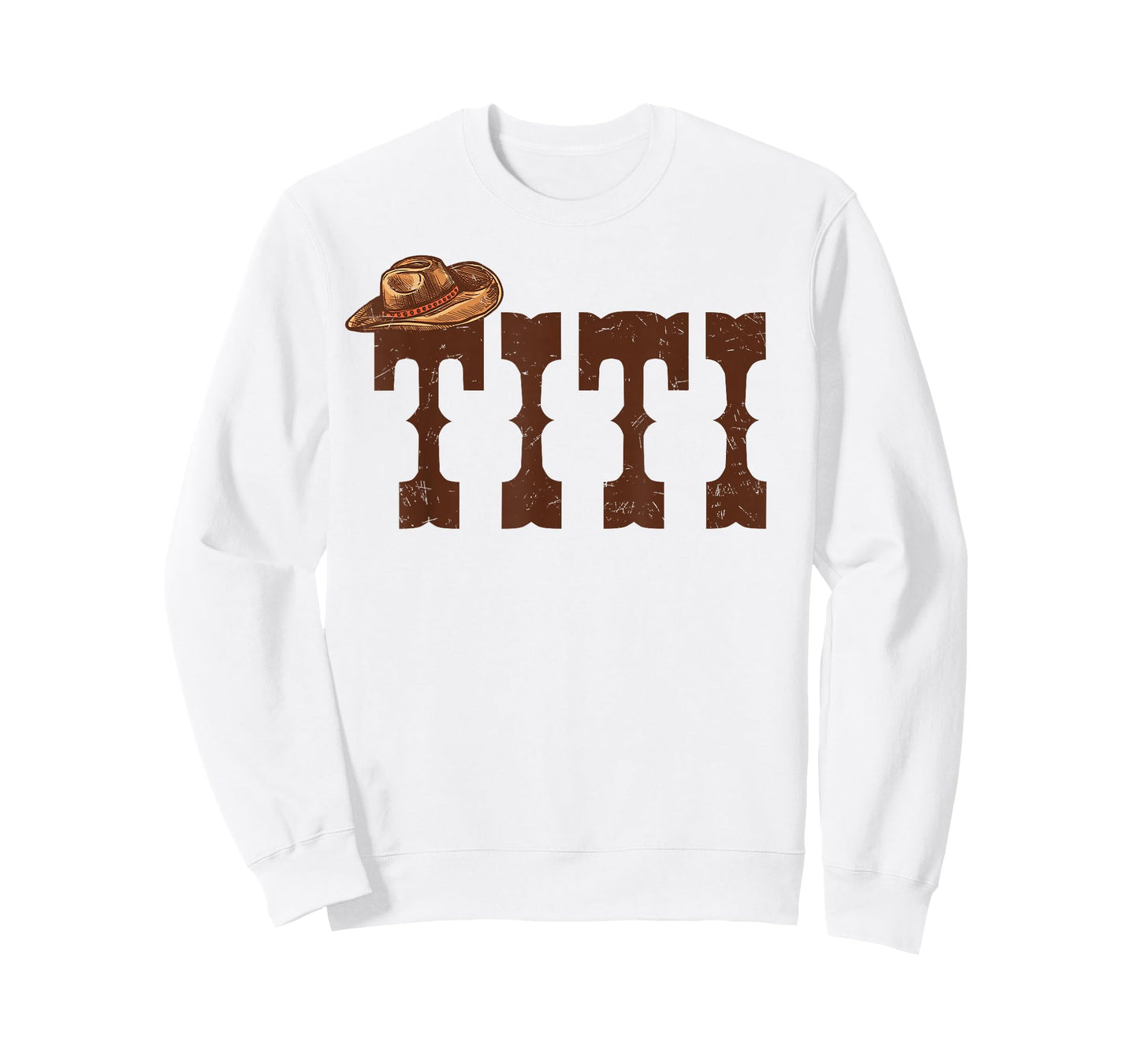 Titi Aunt Western Family Matching Birthday Cowboy Cowgirl T-Shirt