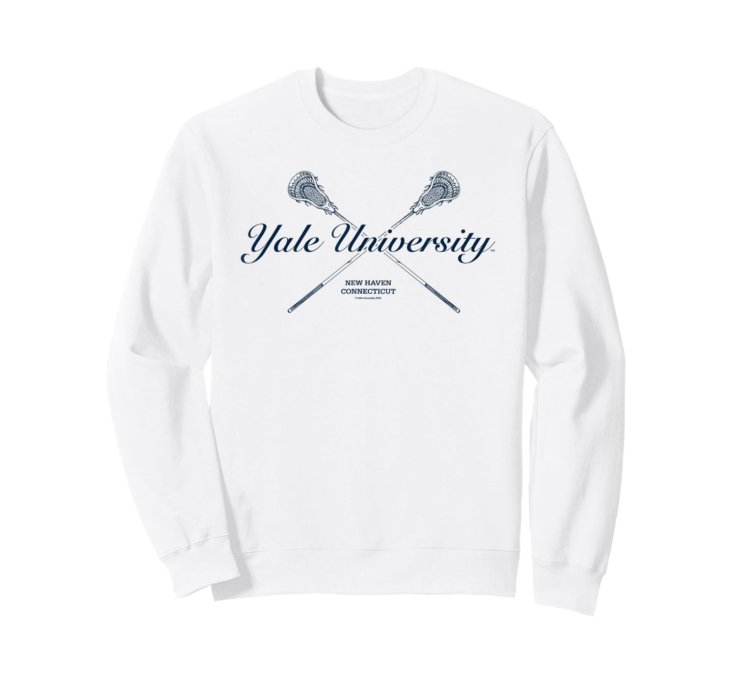 Yale University New Haven Connecticut Lacrosse Team Logo T-Shirt