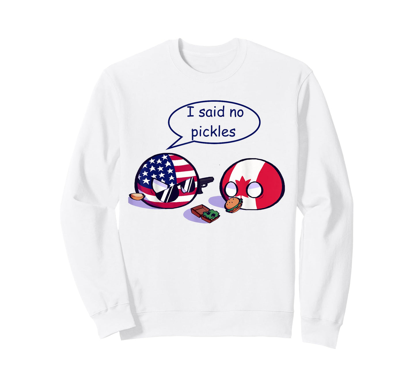 Countryballs Canada USA T-Shirt