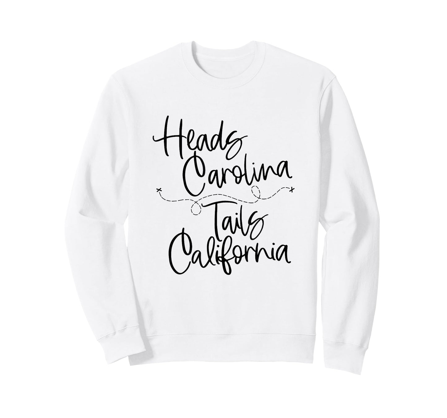 Heads Carolina Tails California 90's Country Design T-Shirt