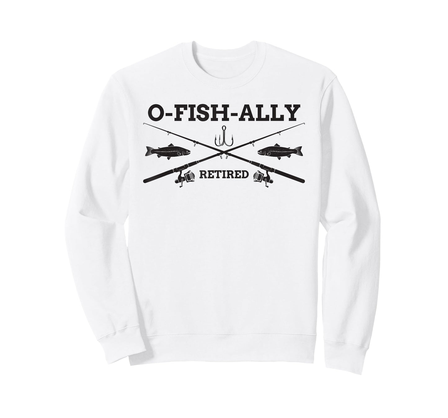 O-Fish-Ally Retired Retirement Fishing Gift T-Shirt