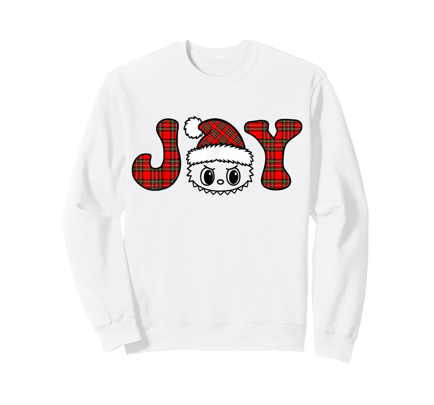 Joy Monster Doll Christmas Kawaii Face for Kids Men Women T-Shirt