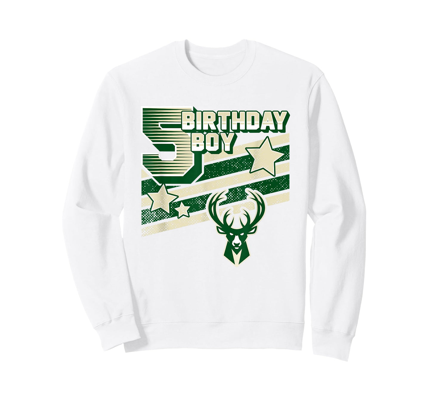 NBA Milwaukee Bucks 5th Birthday Boy T-Shirt
