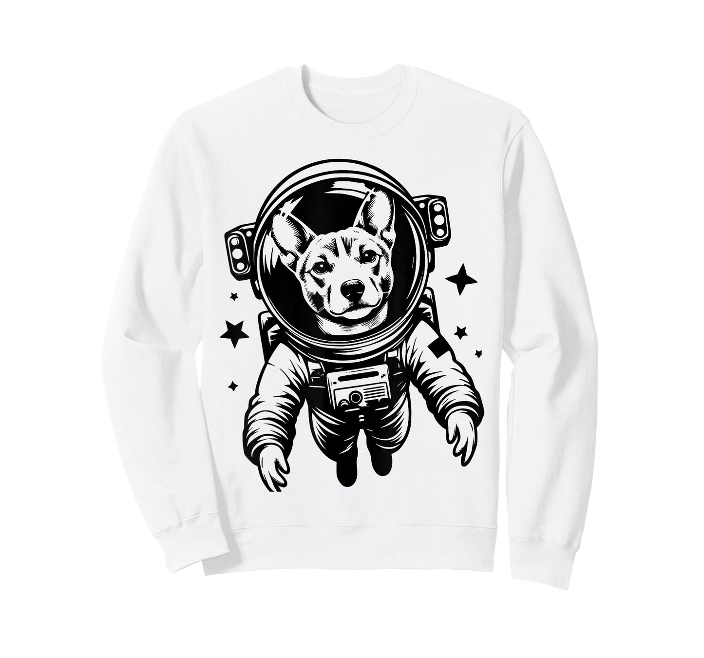 Dog Dad Mom Space - Astronaut Basenji T-Shirt for Men Women