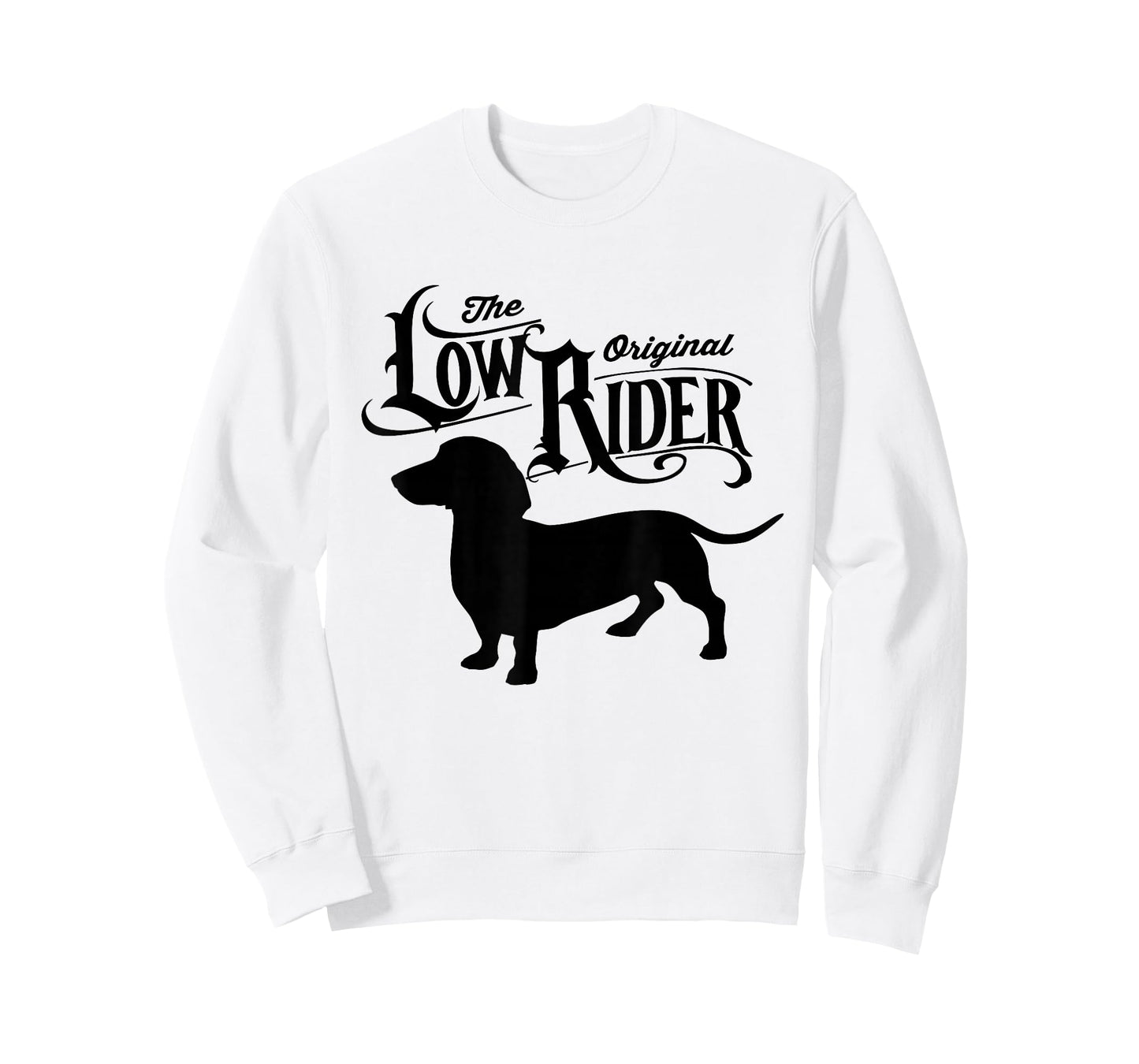 The Original Low Rider Dachshund Dog Funny Dachshund T-Shirt