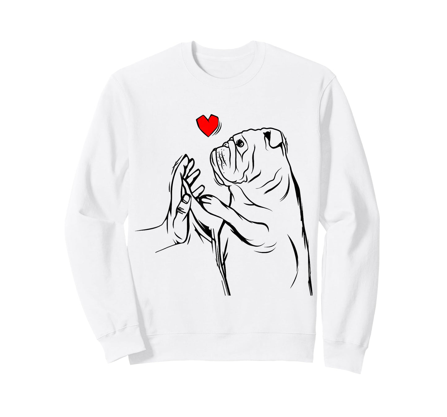 English Bulldog Love Bully Wifey Gift Idea T-Shirt