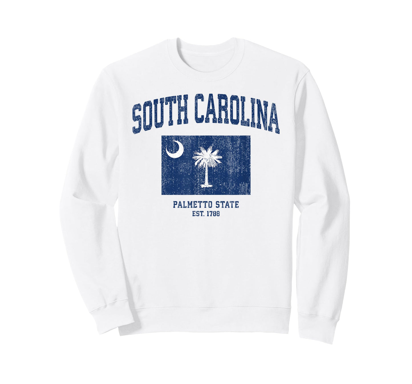 Distressed South Carolina State Flag T-Shirt