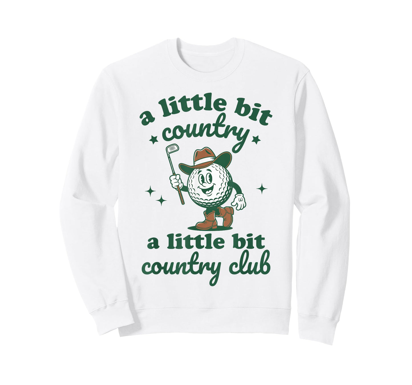 Country Golf Southern Cowgirl Golfing Country Club Golfer T-Shirt