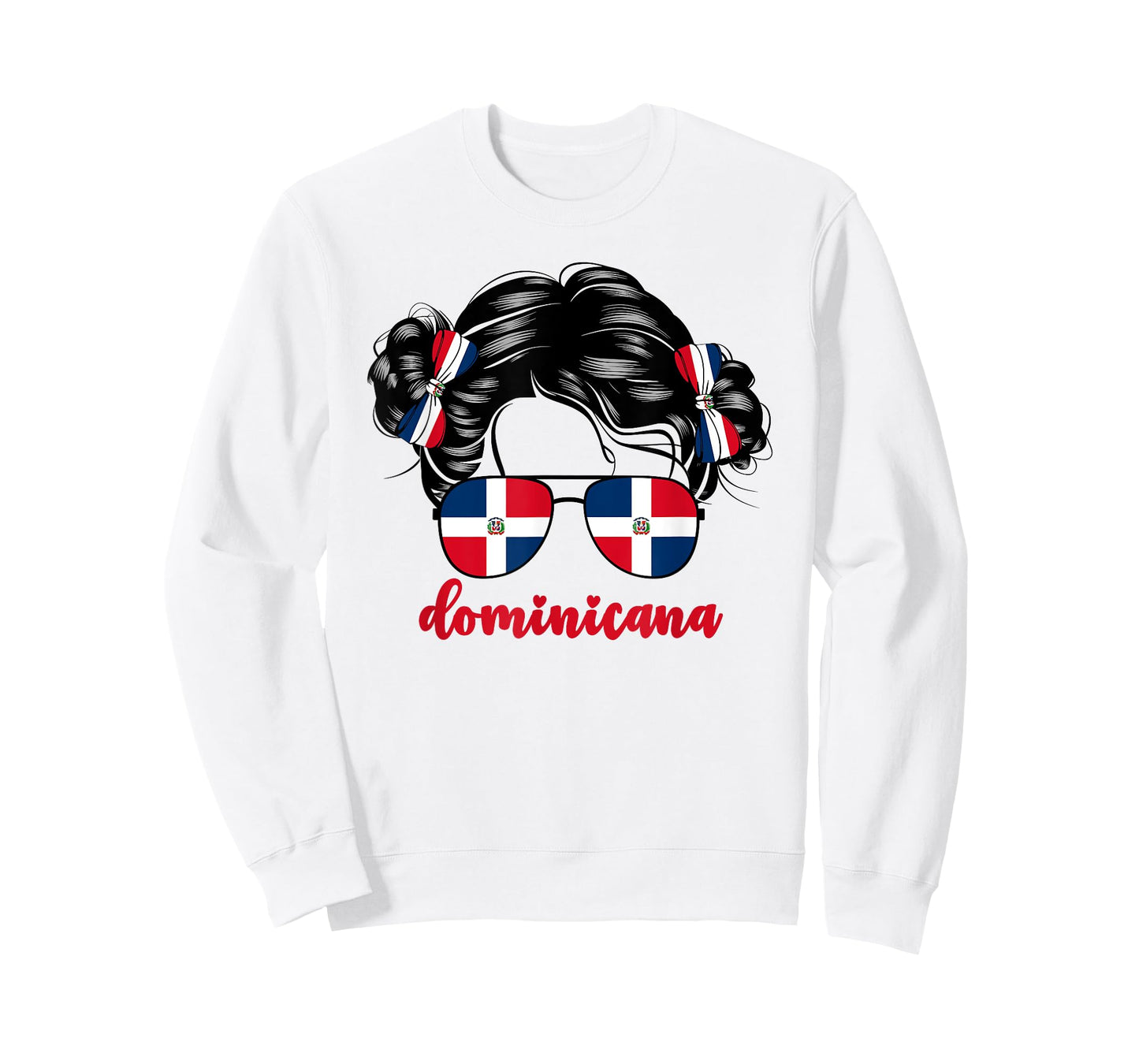 Dominican Girl Baby Kids Youth Republic Dominicana Flag Cute T-Shirt