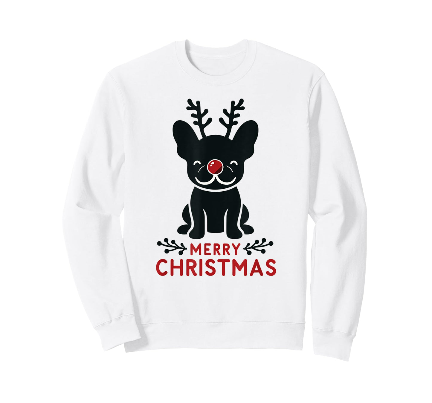 French Bulldog Merry Christmas Winter Dogs Christmas T-Shirt