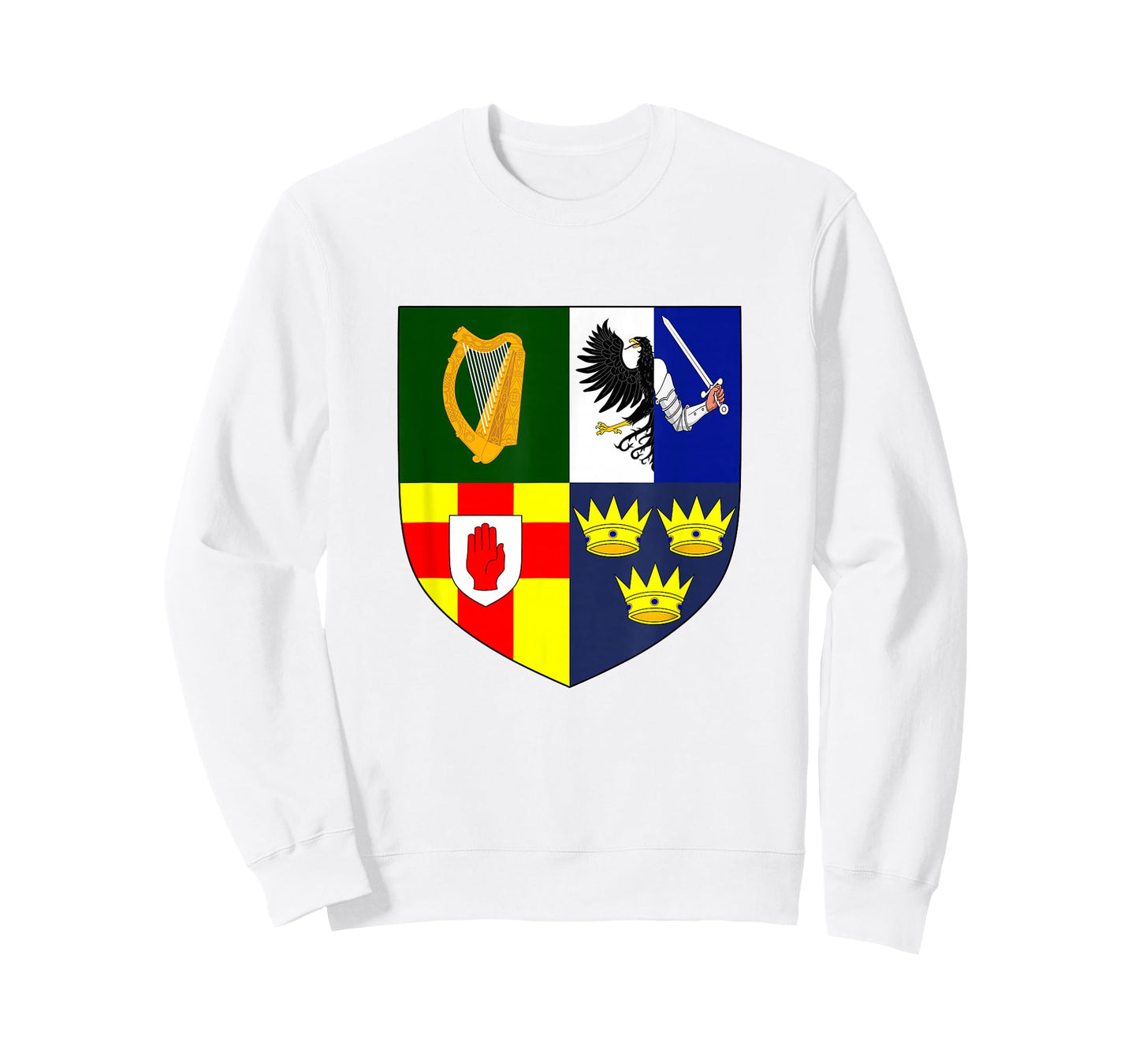 Ireland Provinces Coat of Arms Irish Emblem T-Shirt