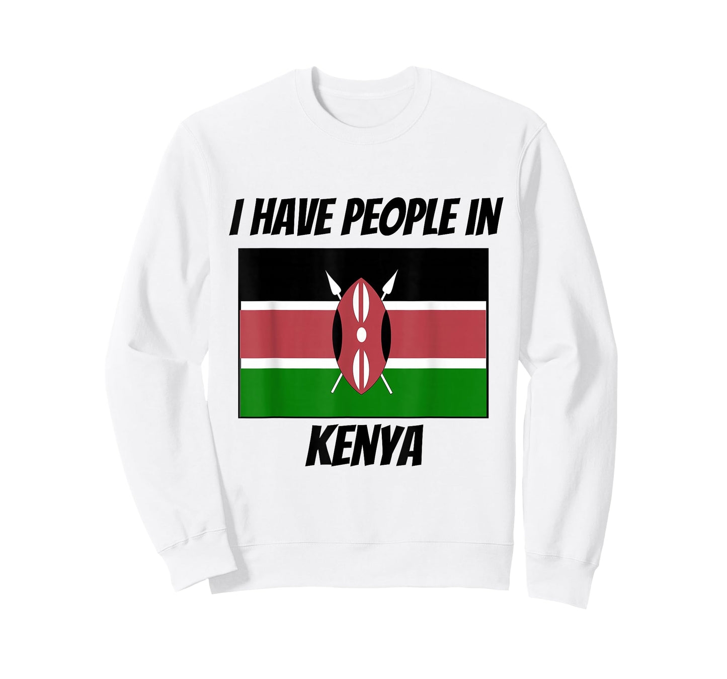 Kenyan Flag I Have People in Kenya T-Shirt
