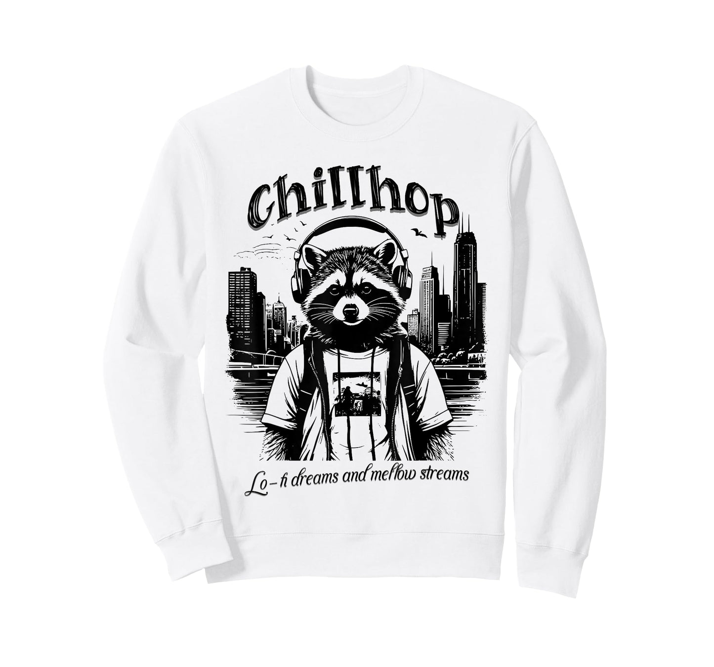 Chillhop Lo-fi Dreams and Mellow Streams T-Shirt