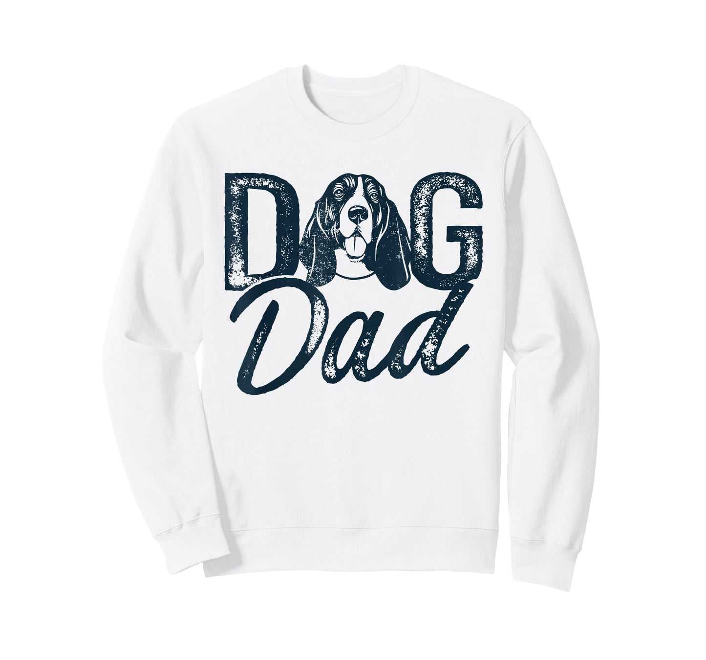 Basset Hound Dog Dad T-Shirt for Men