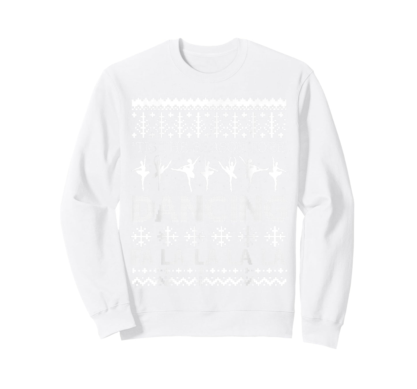 Christmas Ballet Dance Ugly Sweater Shirt T-Shirt