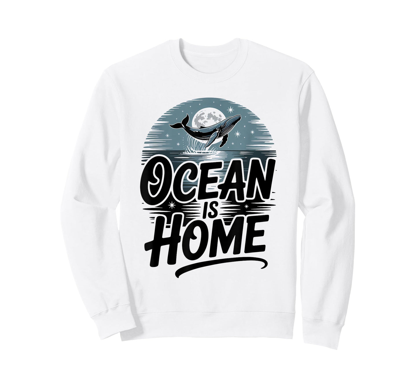 Ocean is Home Whale Lover T-Shirt