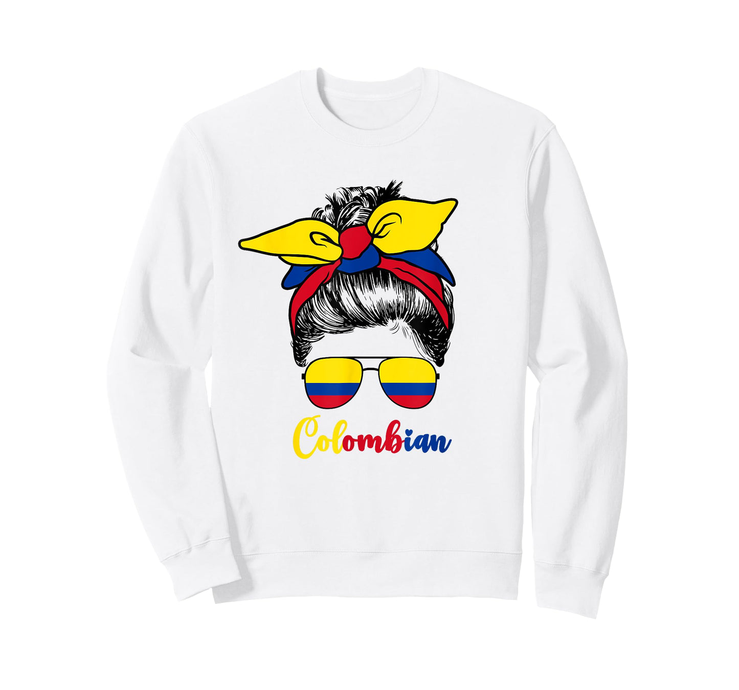 Colombian Girl For Women Girls Cute Colombiana Colombia Flag T-Shirt