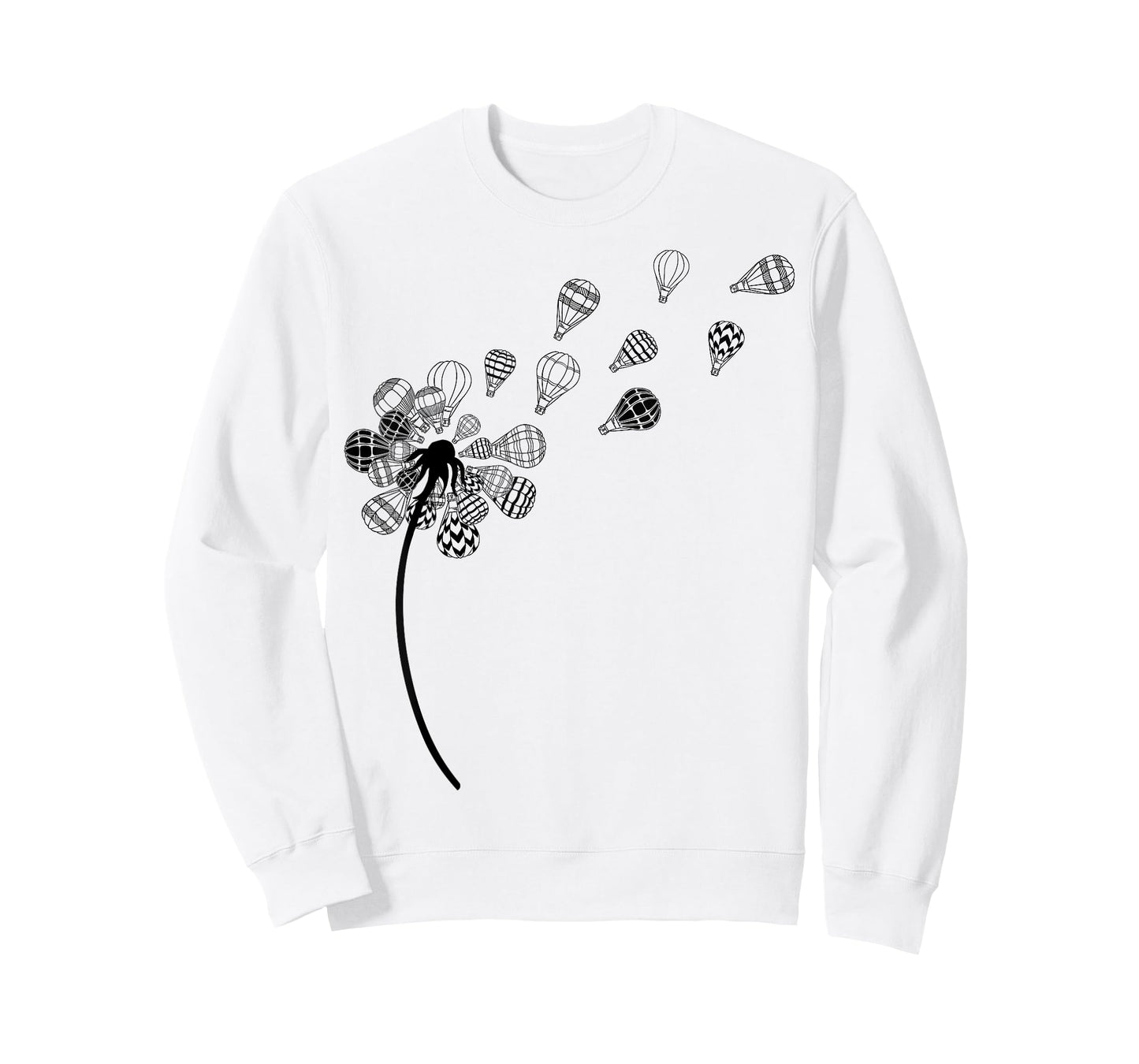 Dandelion Ballooning Shirt Hot Air Balloon Pilot Balloonist T-Shirt
