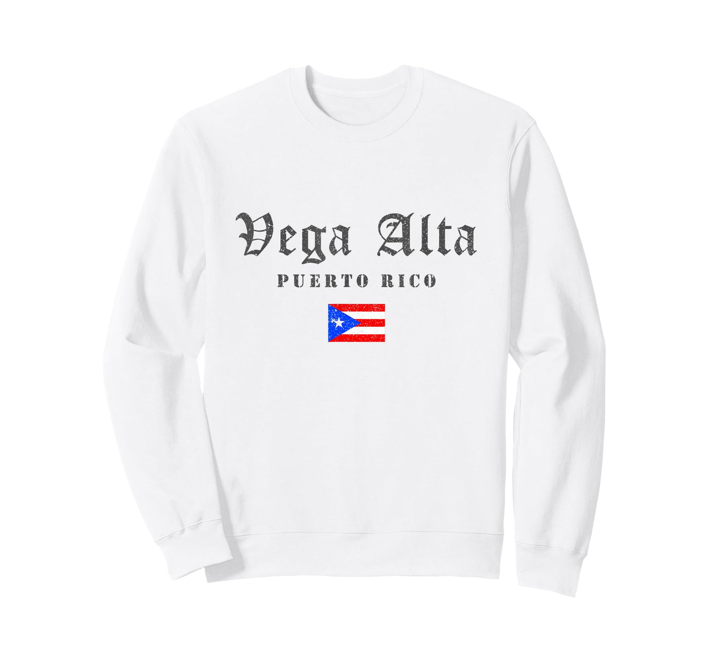 Vintage Vega Alta Puerto Rico Flag Pride Home Root Travel T-Shirt