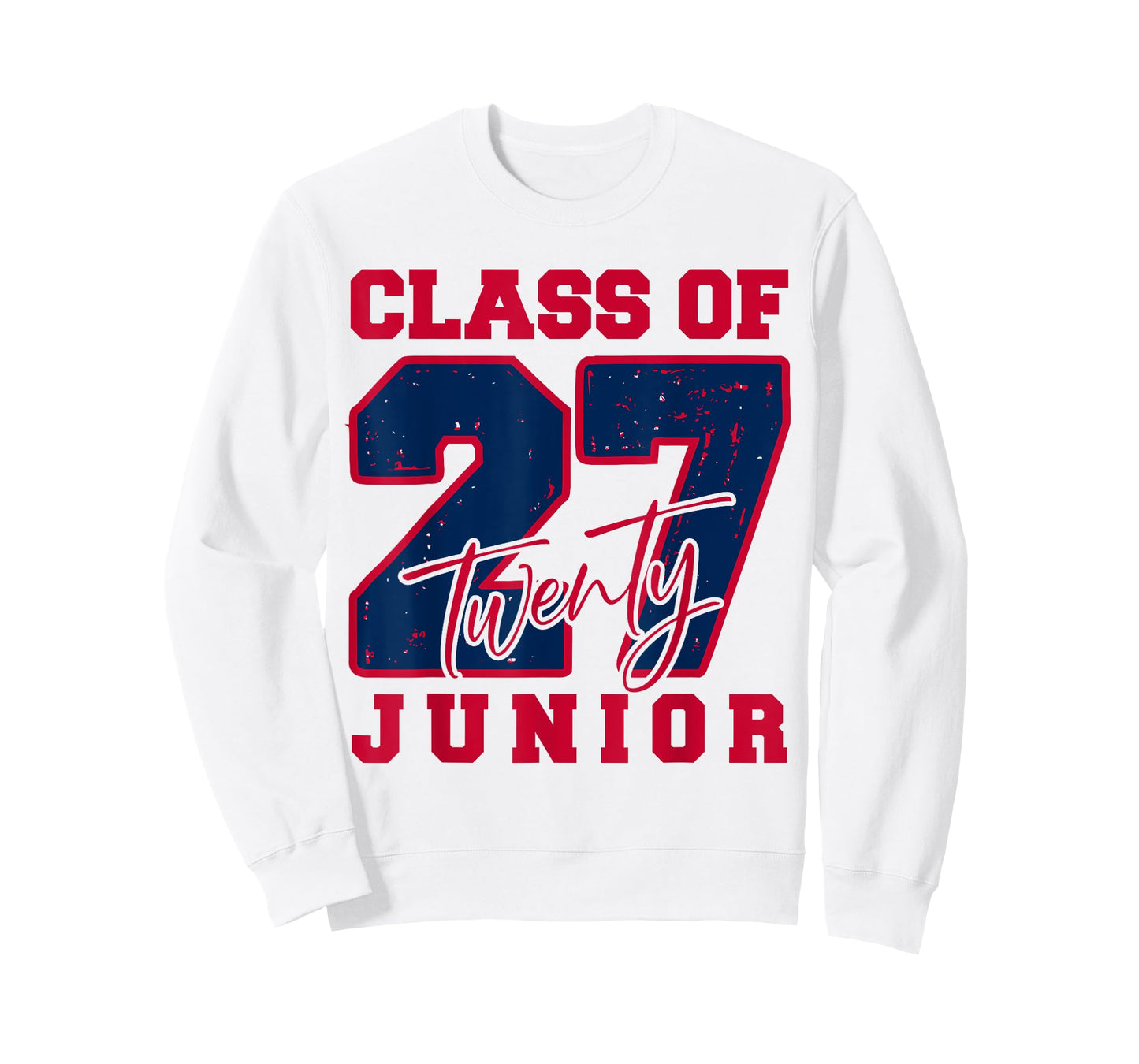 Patriotic Class of 2027 Junior Back-to-School 4th of July T-Shirt