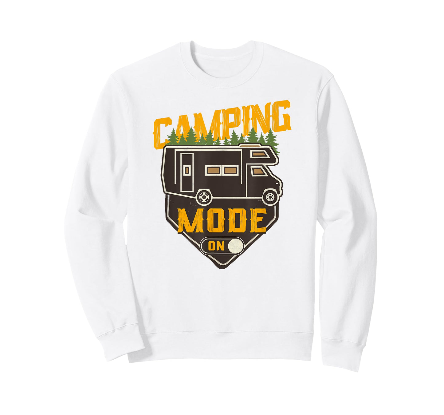 Camping Mode On Motorhome Campervan T-Shirt