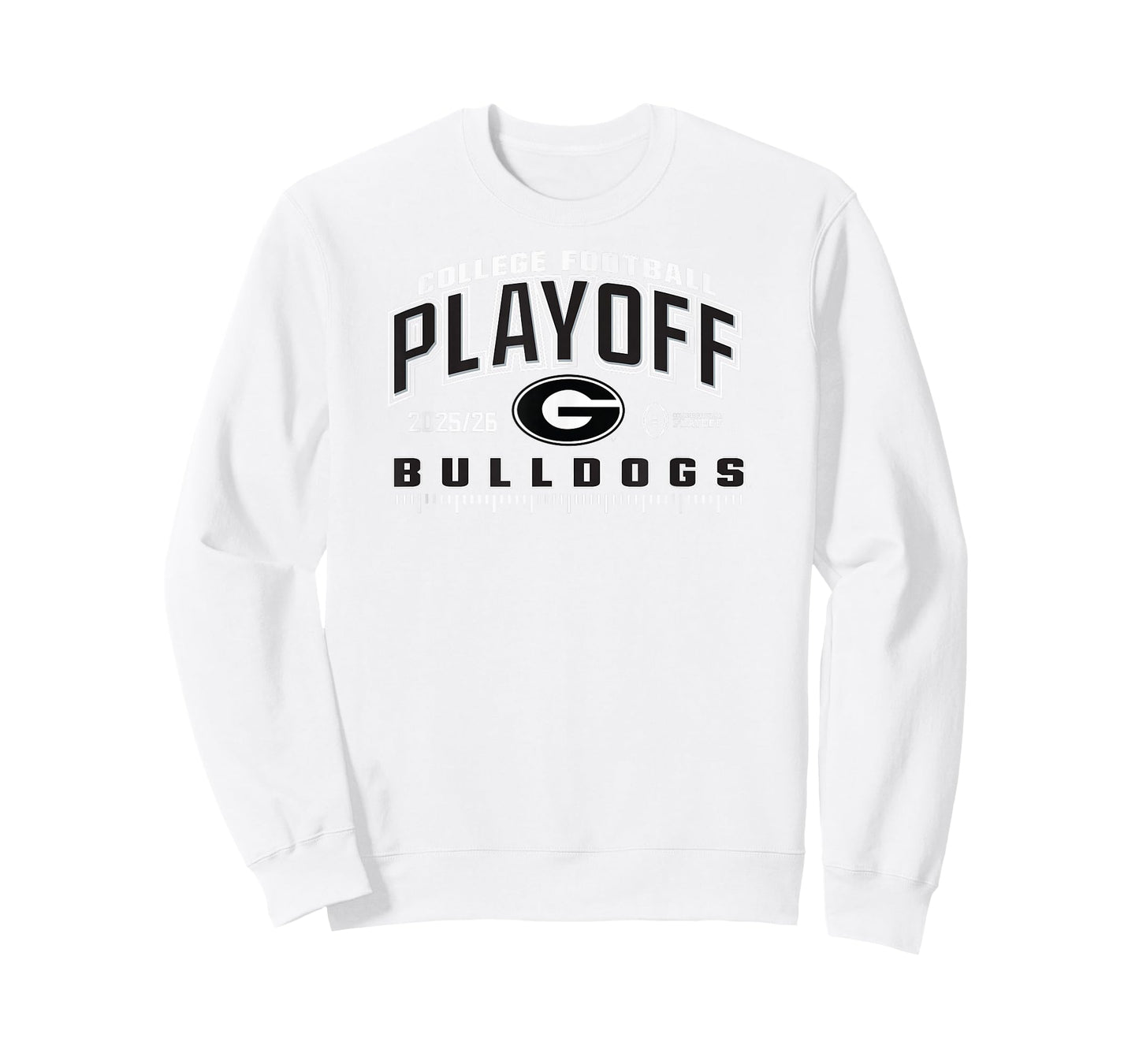 Georgia Bulldogs College Football Playoff CFP 2025-26 Red T-Shirt
